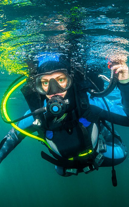 Baptême de plongée sous-marine en Corse pour débutants