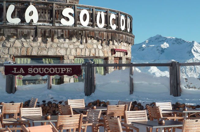 Restaurant La Soucoupe à Courchevel